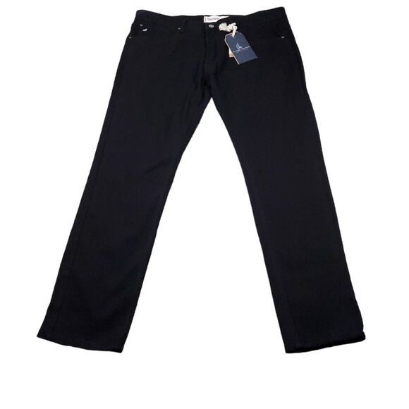 Tailor Vintage Canaan Slim Fit Stretch Black Jeans Men's Size 36 x 32 Stretch - Picture 1 of 9